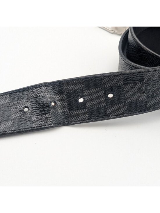 Louis Vuitton Ceinture Damier Print Graphite Black Belt main image 11